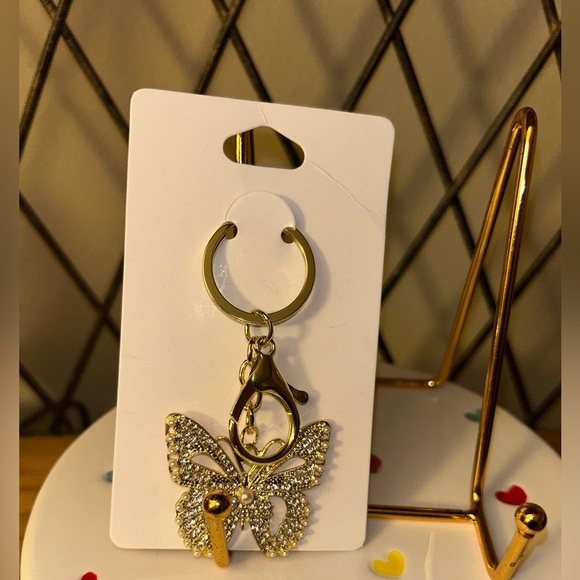 Butterfly Bag or Key Charm NWT - Picture 4 of 4